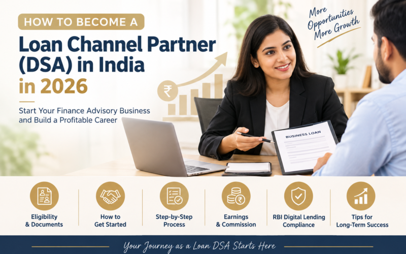 How to Become a Loan Channel Partner (DSA) in India in 2026
